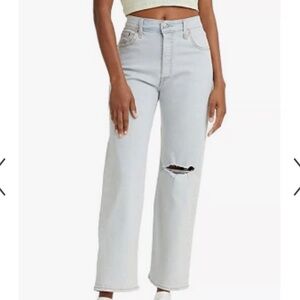Levi’s RIBCAGE Straight Ankle Jeans Size 23 NWT